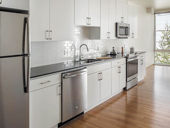 Kitchen with Stainless Steel Appliances