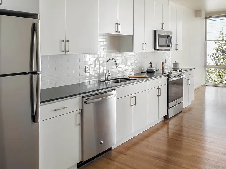 Kitchen with Stainless Steel Appliances