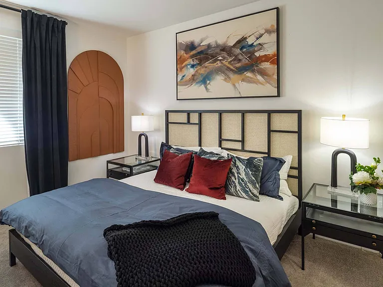 Unwind in a generously sized bedroom, designed for relaxation and comfort with plenty of space to make it your own.