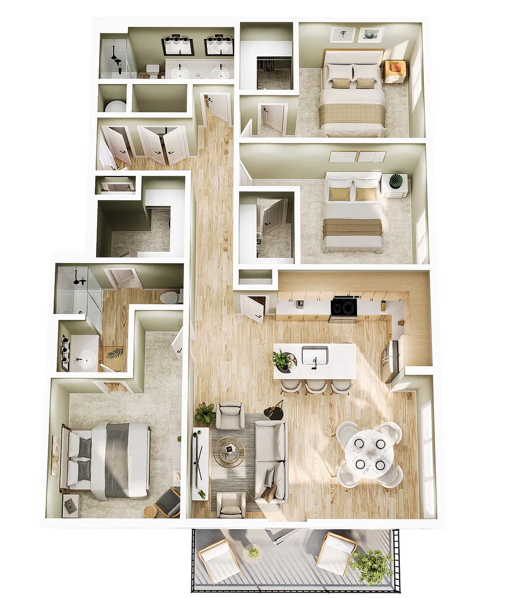 Floor plan C2A
