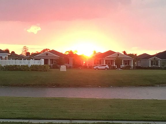 Sunset from our porch.