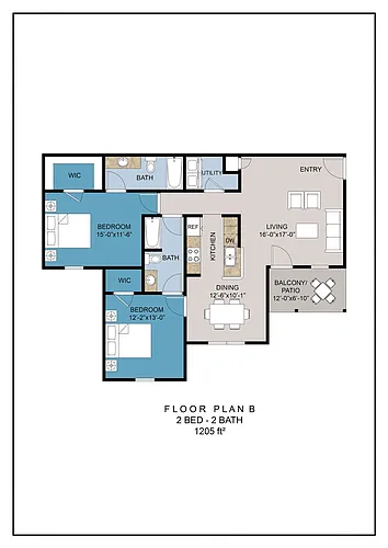 Floor plan B