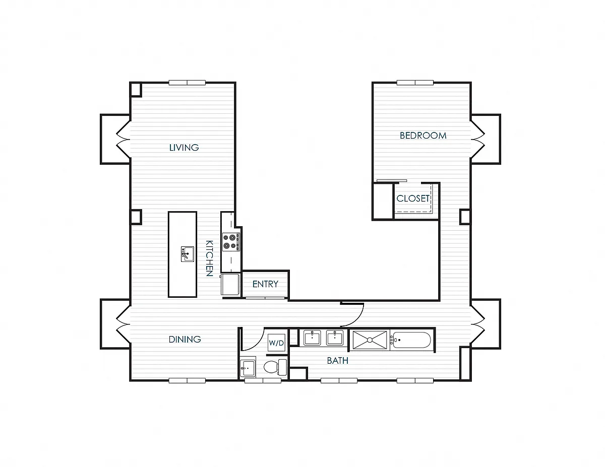 Floor plan PH 1