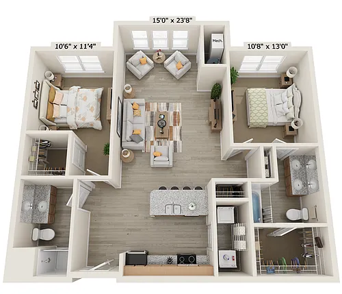Floor plan Sweetgum