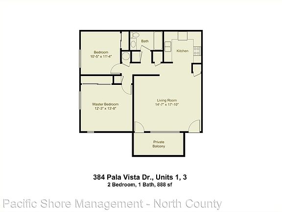 5th image of 384 Pala Vista Dr APT 03