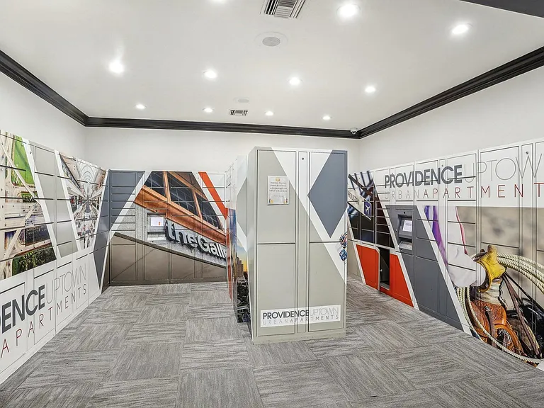 Package Lockers at Providence Uptown