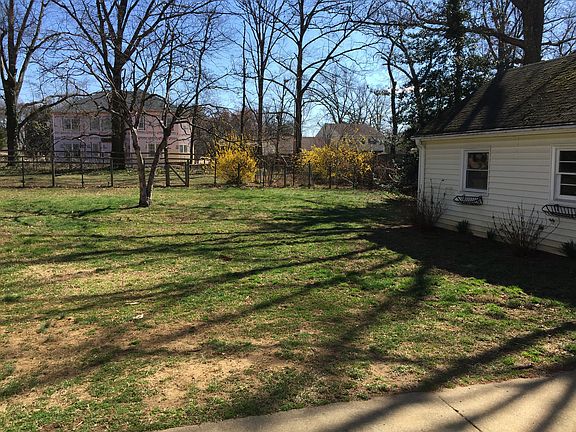 Large fenced in yard