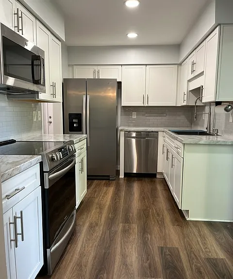 Welcome to your beautiful new kitchen with Whirlpool appliances.