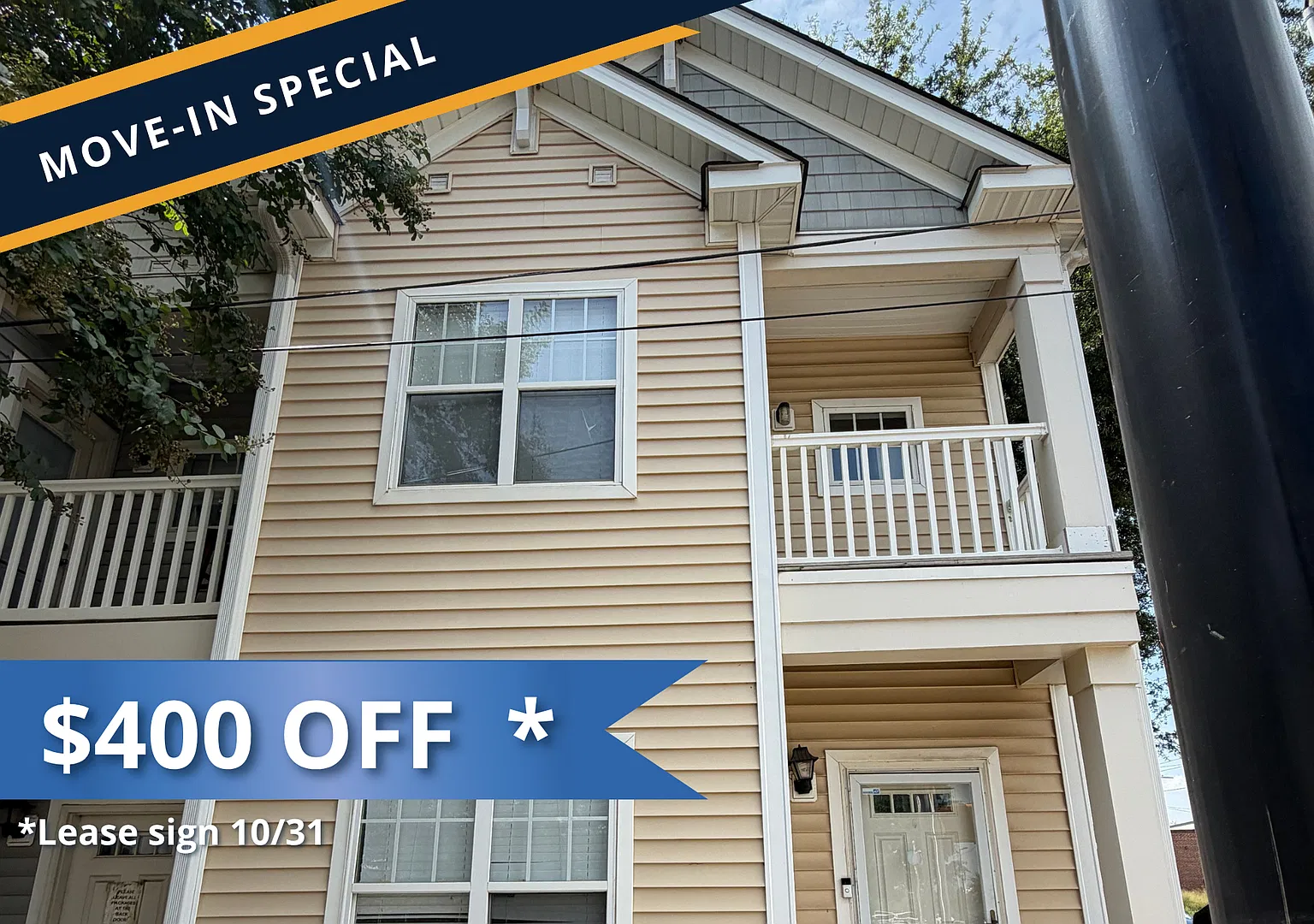 $400 Off First Month! 2BR Townhome w/ Deeded Parking, In-Unit W/D, Patio in Optimist Park — Photo 1