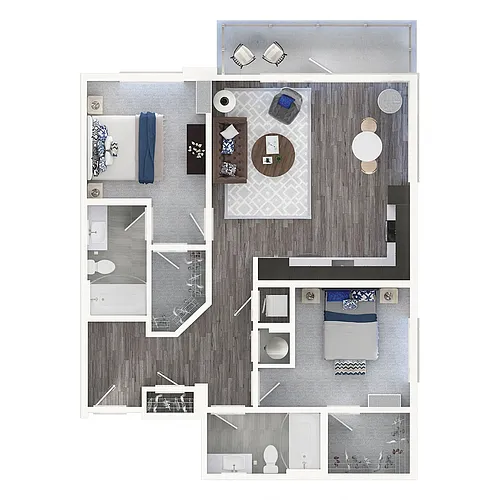 Floor plan B2
