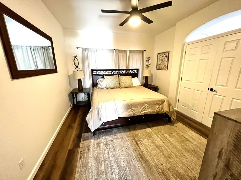 Downstairs Bedroom with King Bed