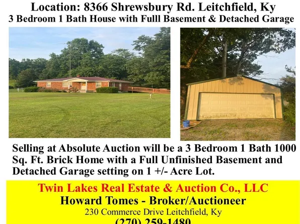 8366 Shrewsbury Rd, Leitchfield, KY 42754