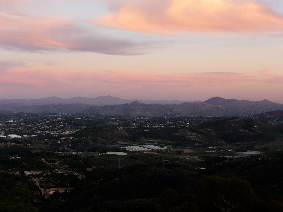 View to east