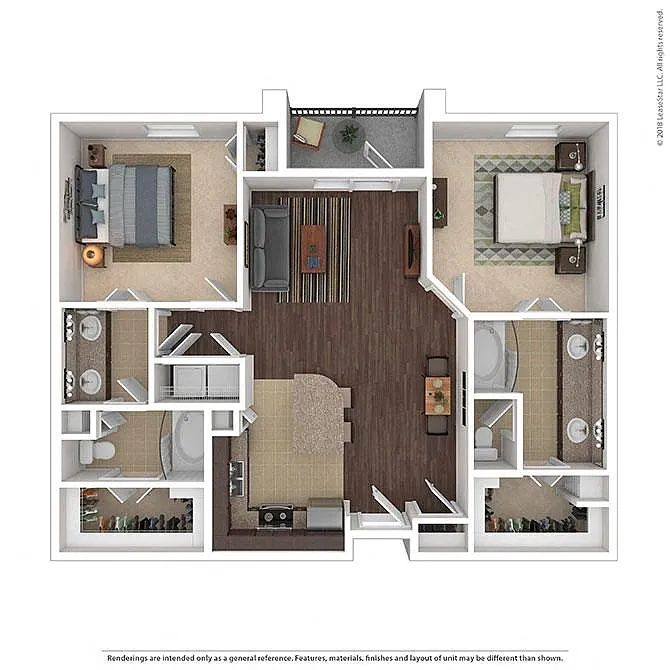 Floor plan B2A