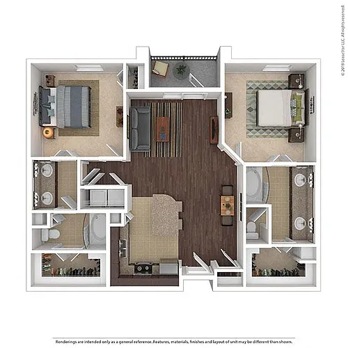 Floor plan B2A