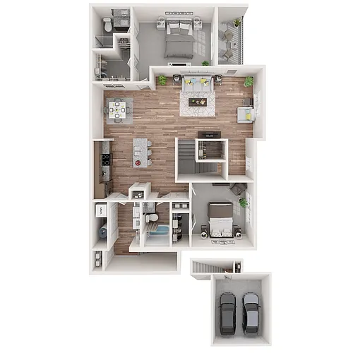 Floor plan The Buckingham