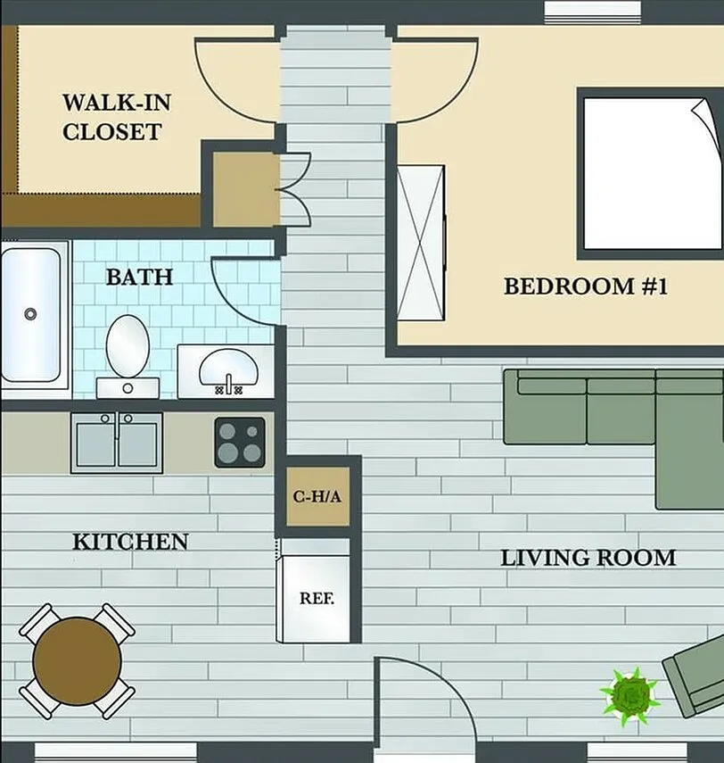Floor plan A1