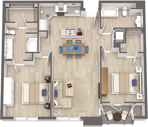 Floor plan B2
