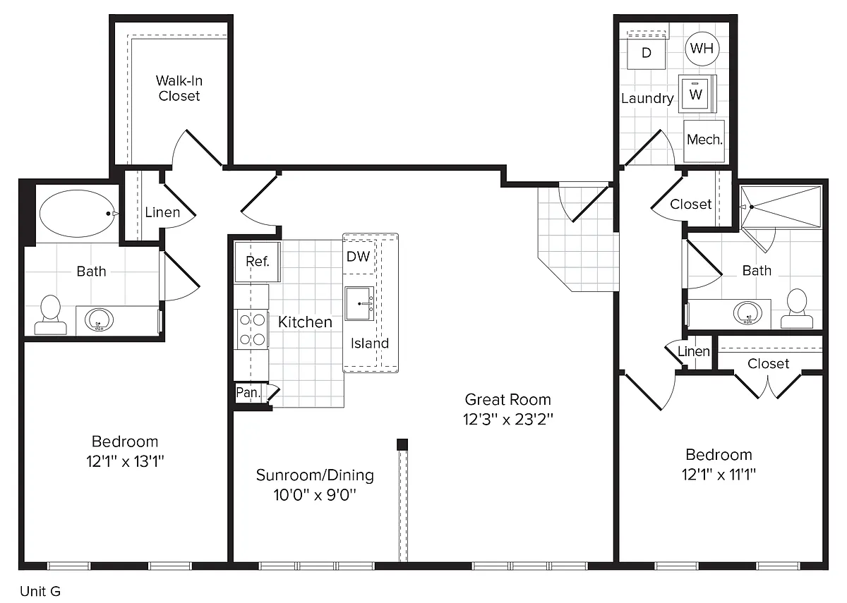 Floor plan FC br1bca1