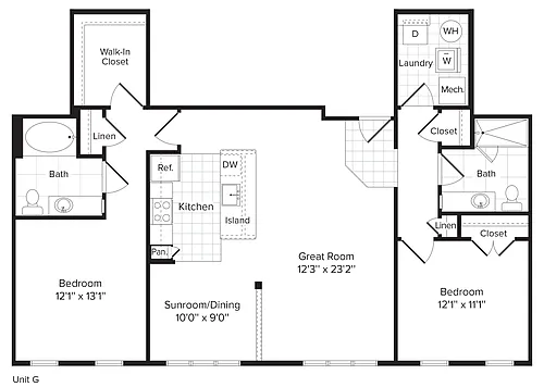 Floor plan FC br1bca1