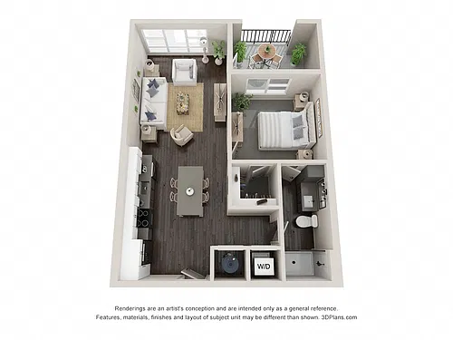 Floor plan A1C