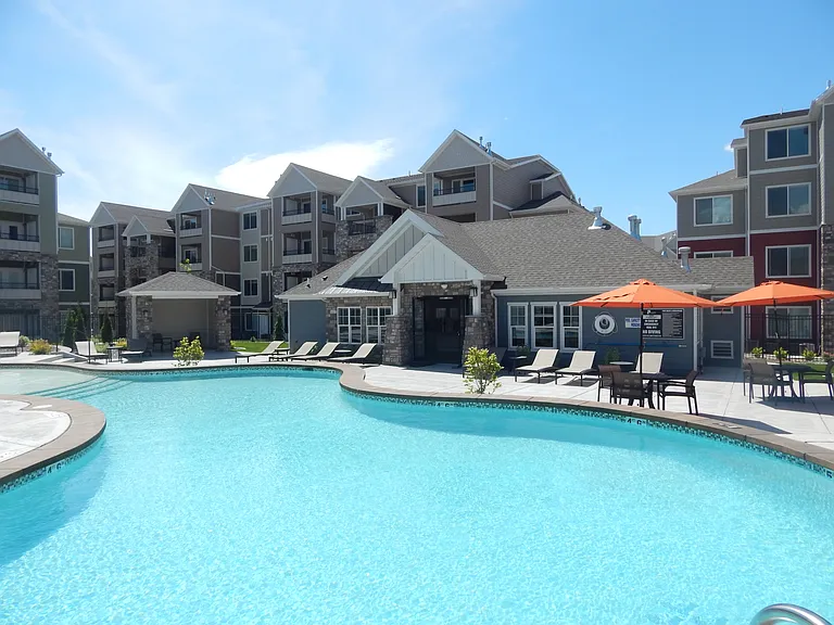 Season blue pool