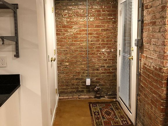 Entryway with large coat closet