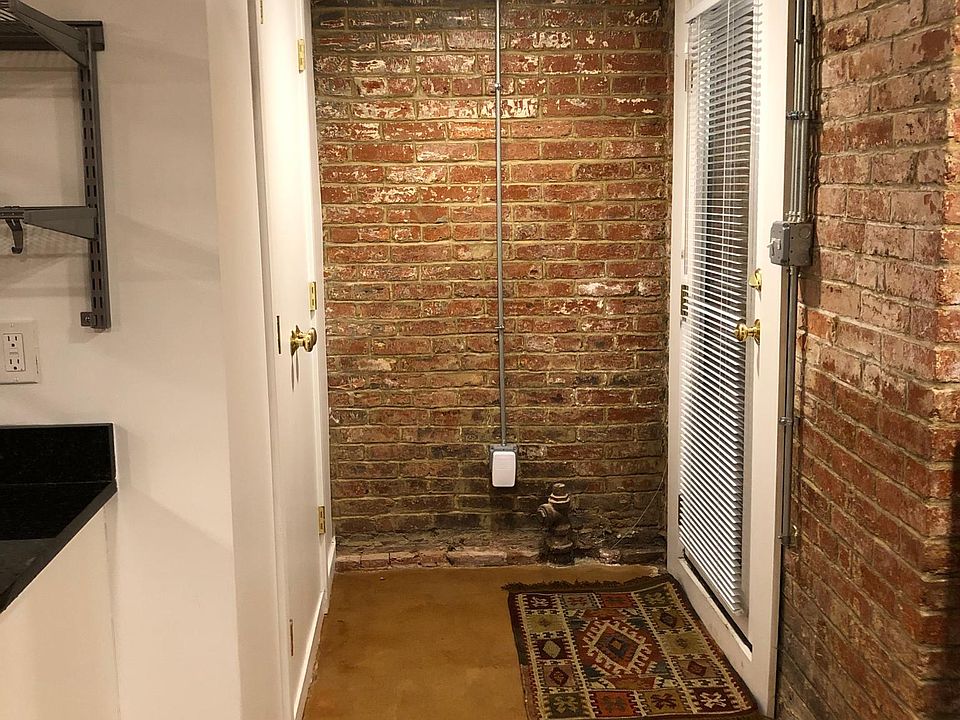 Entryway with large coat closet