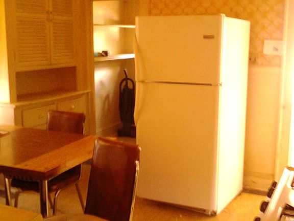 Kitchen with walk in pantry