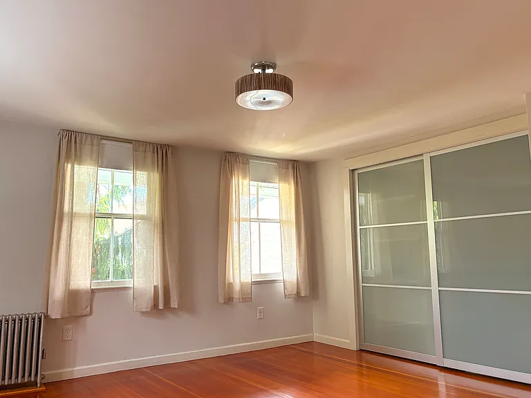 Second floor rear of house bedroom