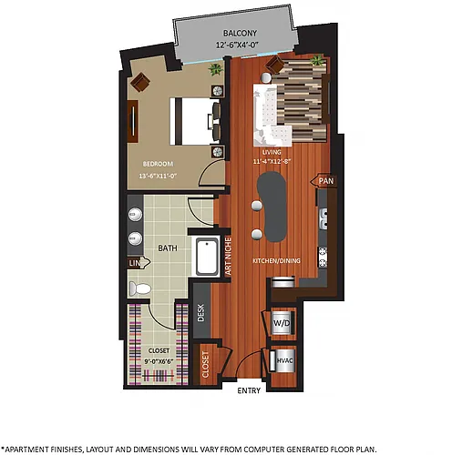 Floor plan A6