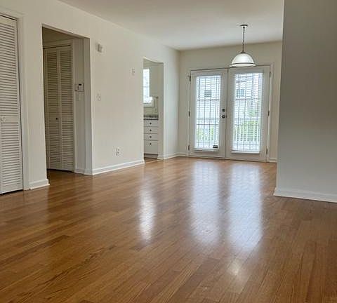 Living and dining areas