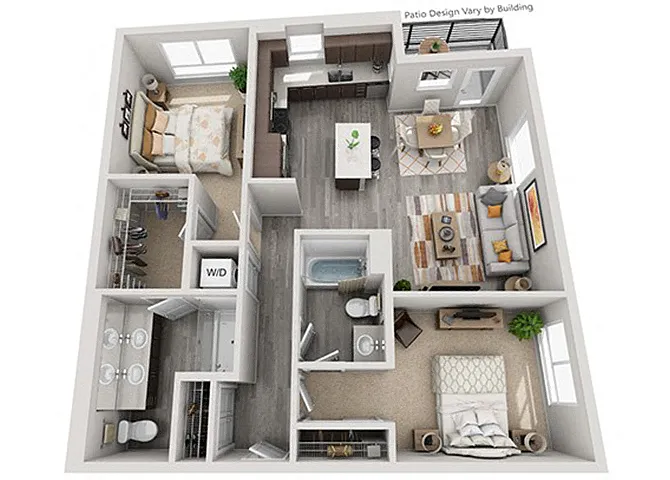 Floor plan B2