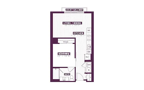 Floor plan E1