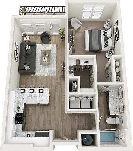 Floor plan Bronze