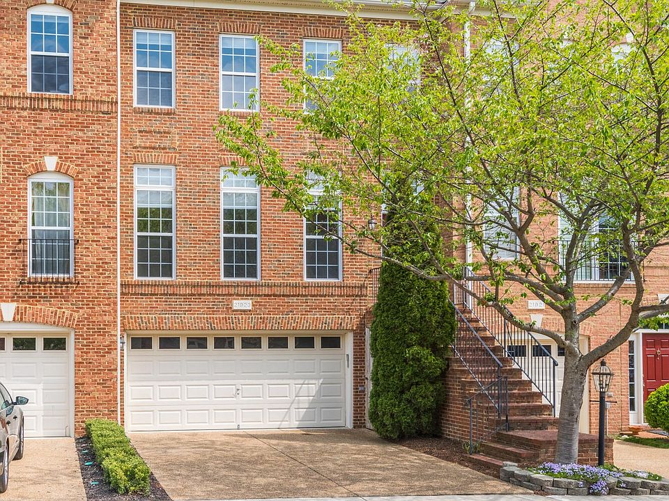beautiful brick front home