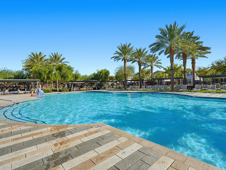 Resort-style heated pool