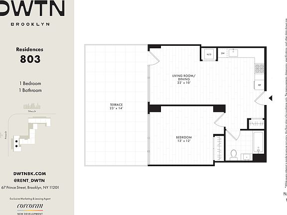 2nd image of 67 Prince St #803