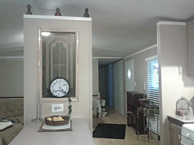 Kitchen into Living room