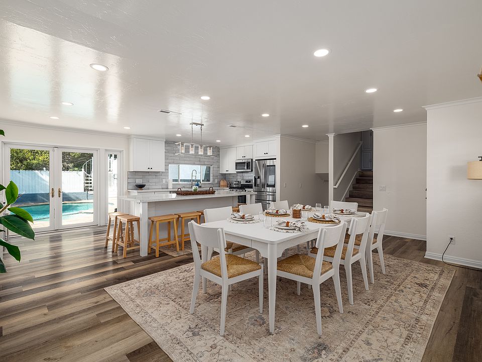 Beautiful kitchen and dining area