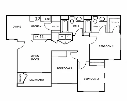 Floor plan 3X2