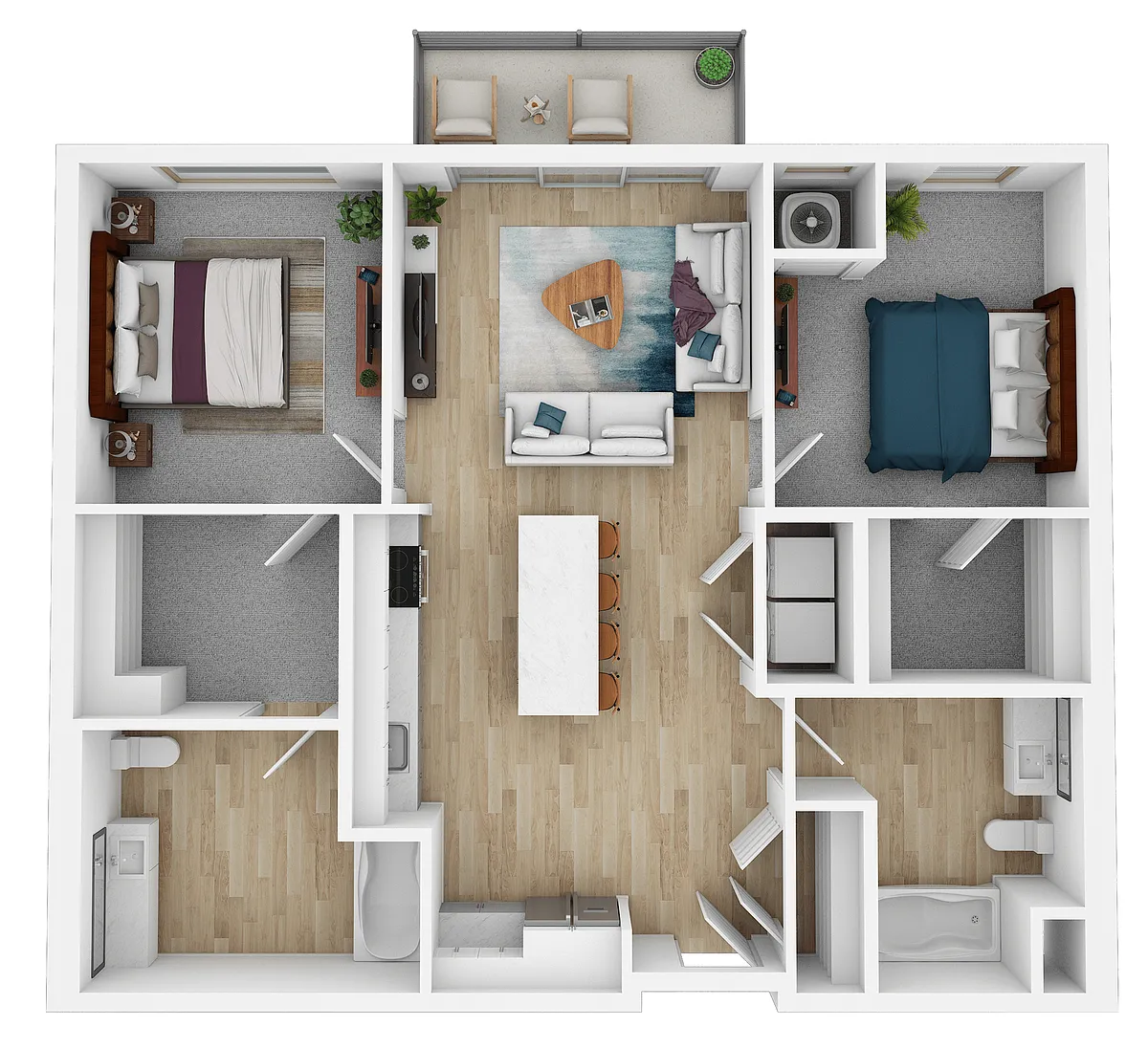 Floor plan D2