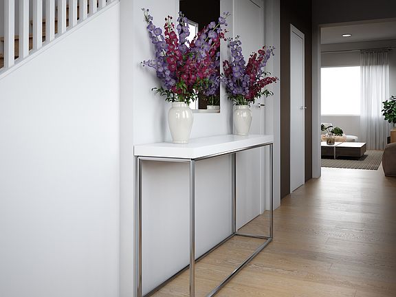 Foyer to great room