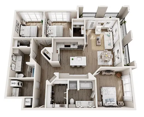 Floor plan C4B