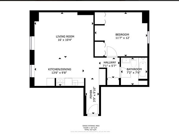 2nd image of 150 W 51st St APT 1101