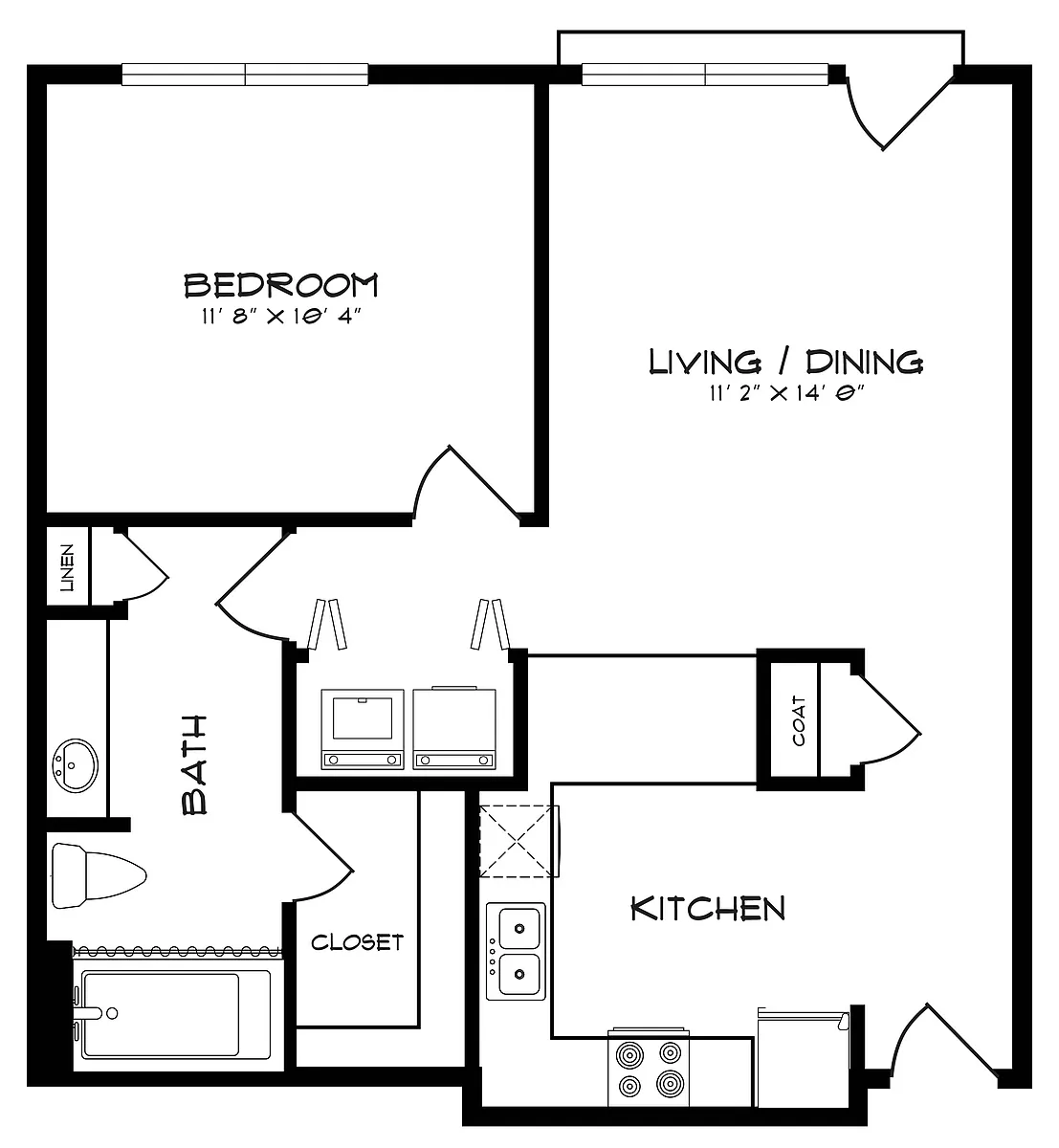 Floor plan A1