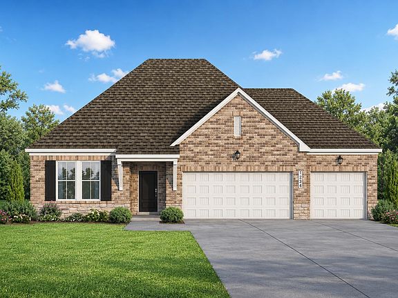 The Laurel M w 3-Car Garage Option