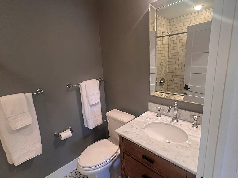 Second Full Bath, with Shower and Tub