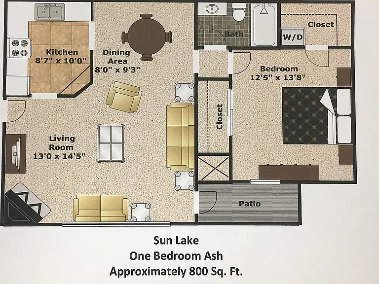 Ash Floorplan at Sun Lake in Chaska