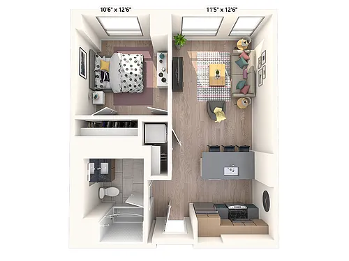 Floor plan T-B3